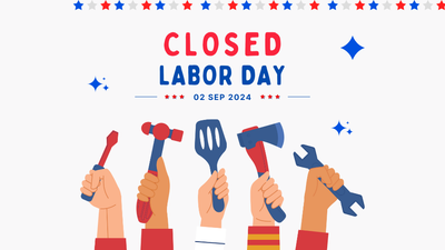 Closed for Labor Day